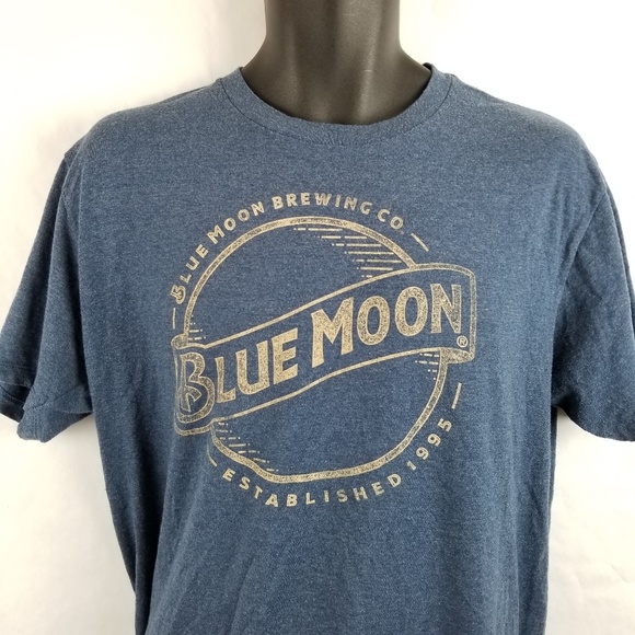 blue moon beer shirt